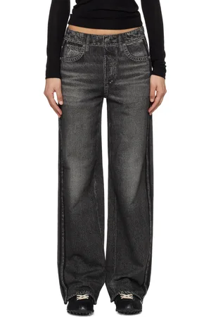 RAG&BONE Pantalon de survêtement ample gris en jersey bouclette Miramar
