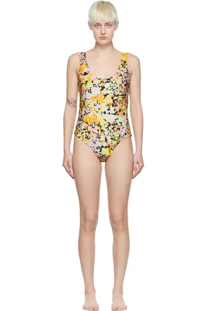 STINE GOYA Maillot de bain une pièce Angela multicolore exclusif à SSENSE