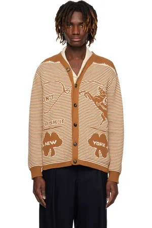 BODE Cardigan Buckaroo brun et blanc
