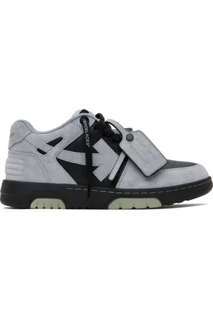 OFF-WHITE Baskets Out Of Office gris et noir
