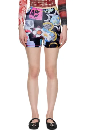 Chopova Lowena Short court multicolore à images