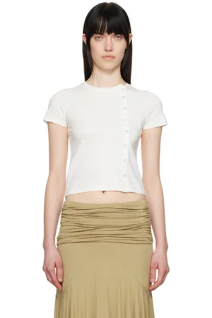 Gimaguas T-shirt Gisele blanc exclusif à SSENSE