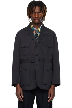ENGINEERED GARMENTS Veston Folk bleu marine