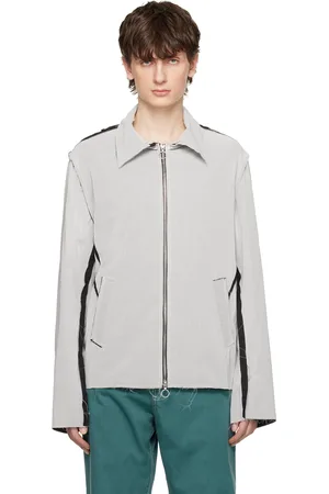 Edward Cuming Blouson étagé Sunset noir exclusif à SSENSE