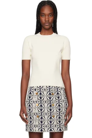 Max Mara Pull Segale blanc cassé