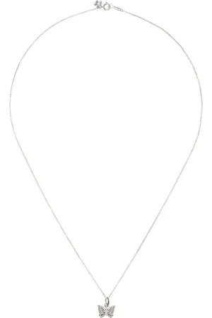 Pins & Needles Collier argenté à pendentif à logo