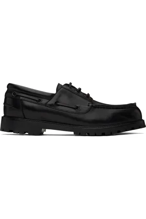 STUDIO NICHOLSON Chaussures bateau Guston noires