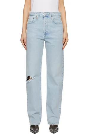 AGOLDE Jean Kelly bleu