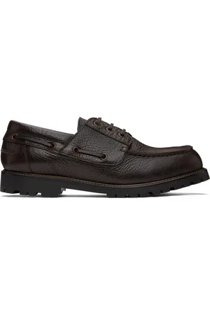 STUDIO NICHOLSON Chaussures bateau Guston brunes