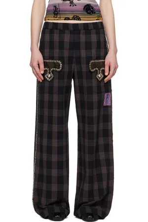 Chopova Lowena Pantalon de pyjama Annex rouge