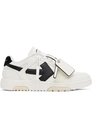 OFF-WHITE Baskets étroites Out Of Office blanches