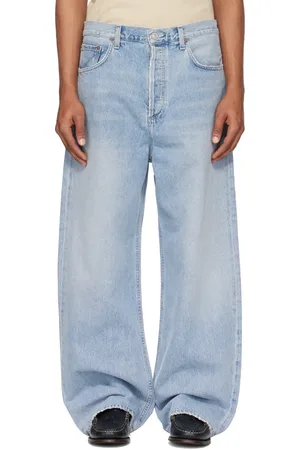 AGOLDE Jean Ashcroft bleu