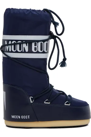Moon Boot Bottes Icon bleu marine