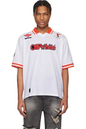 OFF-WHITE Maillot de soccer Eagle blanc