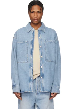 AGOLDE Blouson Atticus bleu en denim