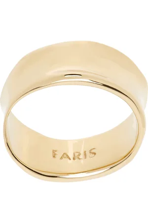 FARIS Bague Coast dorée