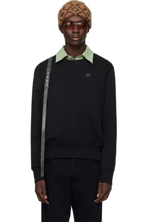 Acne Studios Pull noir à écusson