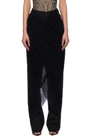 Jean Paul Gaultier Pantalon façon tailleur noir