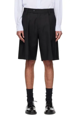 mfpen Short noir à coupe classique