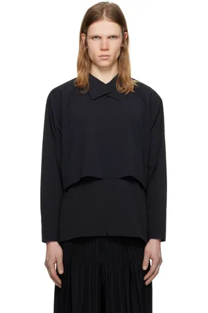 Issey Miyake Chemise pliable noire