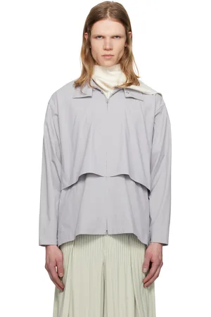 Issey Miyake Chemise pliable grise