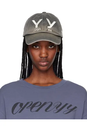 OPEN YY Casquette de baseball dégradée grise à logo