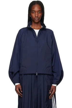 Y-3 Blouson bleu en nylon
