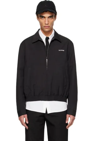 We11 Done Blouson noir en coton