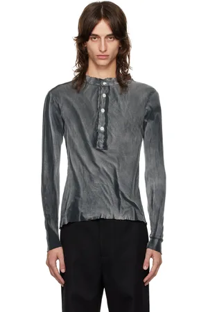 Edward Cuming Henley noir à bords bruts