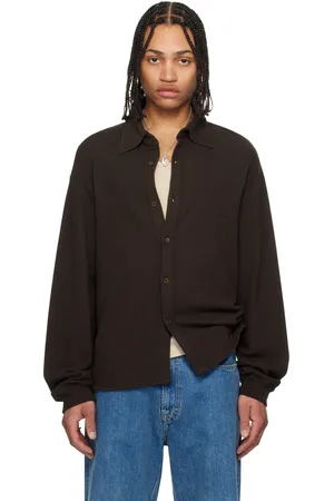 OUR LEGACY Chemise Recovery brune