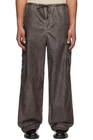 OUR LEGACY Pantalon cargo Way brun