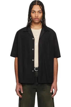 OUR LEGACY Chemise à manches courtes Heusen noire