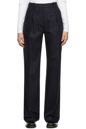 Loulou de Saison Pantalon Amoya bleu marine