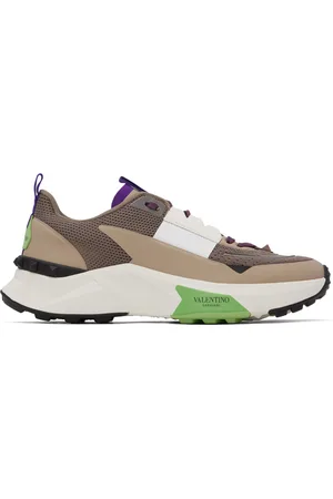 VALENTINO GARAVANI Baskets basses True Act beiges
