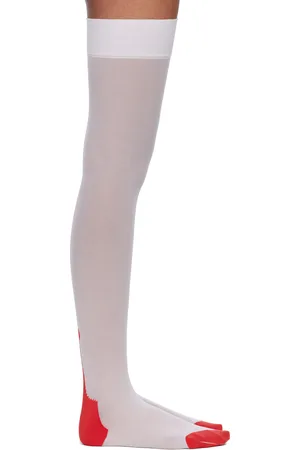 Agent Provocateur Bas Lea blancs