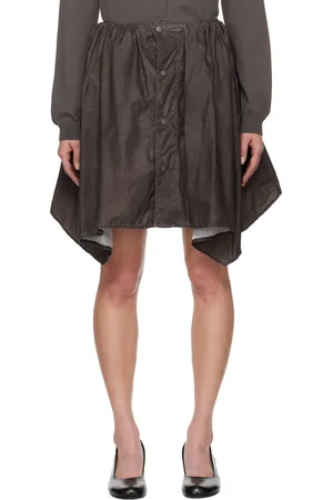OUR LEGACY Minijupe Mainsail brune