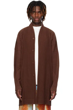 Issey Miyake Manteau Monthly Color February brun