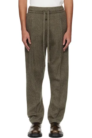 FEAR OF GOD Pantalon gris à cordon coulissant - Eternal