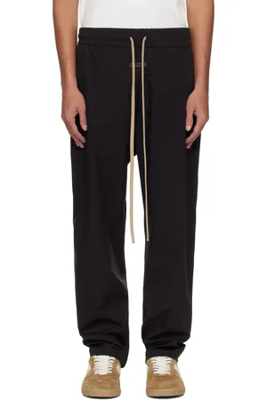 FEAR OF GOD Pantalon de survêtement noir en nylon