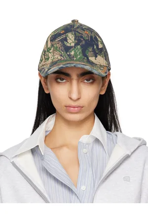 Acne Studios Casquette kaki en coton
