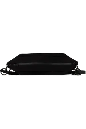 DEVOA Pochette noire à glissière