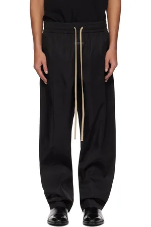 FEAR OF GOD Pantalon de survêtement noir à coutures centrales