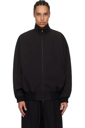FEAR OF GOD Blouson de survêtement noir en nylon