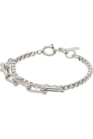 Justine Clenquet Bracelet Hanel argenté