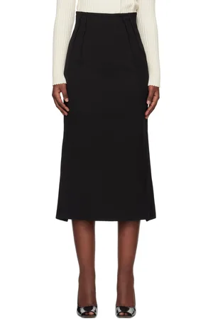 Sportmax Jupe midi Tolmin noire