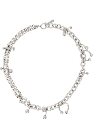 Justine Clenquet Collier Holly argenté