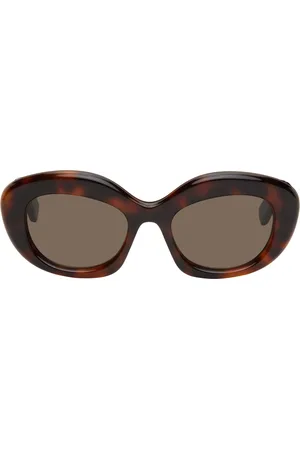 Loewe Lunettes de soleil Dawn brunes