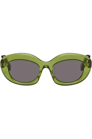 Loewe Lunettes de soleil Dawn vertes