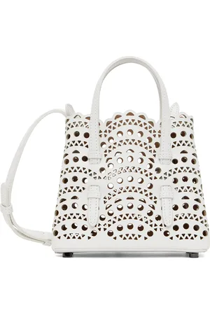 Alaïa Micro sac Mina 16 blanc