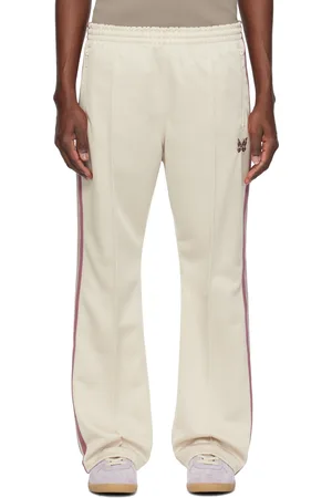 Pins & Needles Pantalon de survêtement semi-évasé blanc cassé